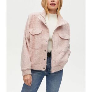 $228 NEW Michael Stars Leti Jacket In Rose